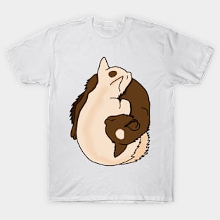 Brown and Cream Kitties T-Shirt